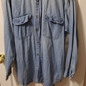 Men's jean shirt